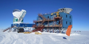 BICEP2 telescope in South Pole